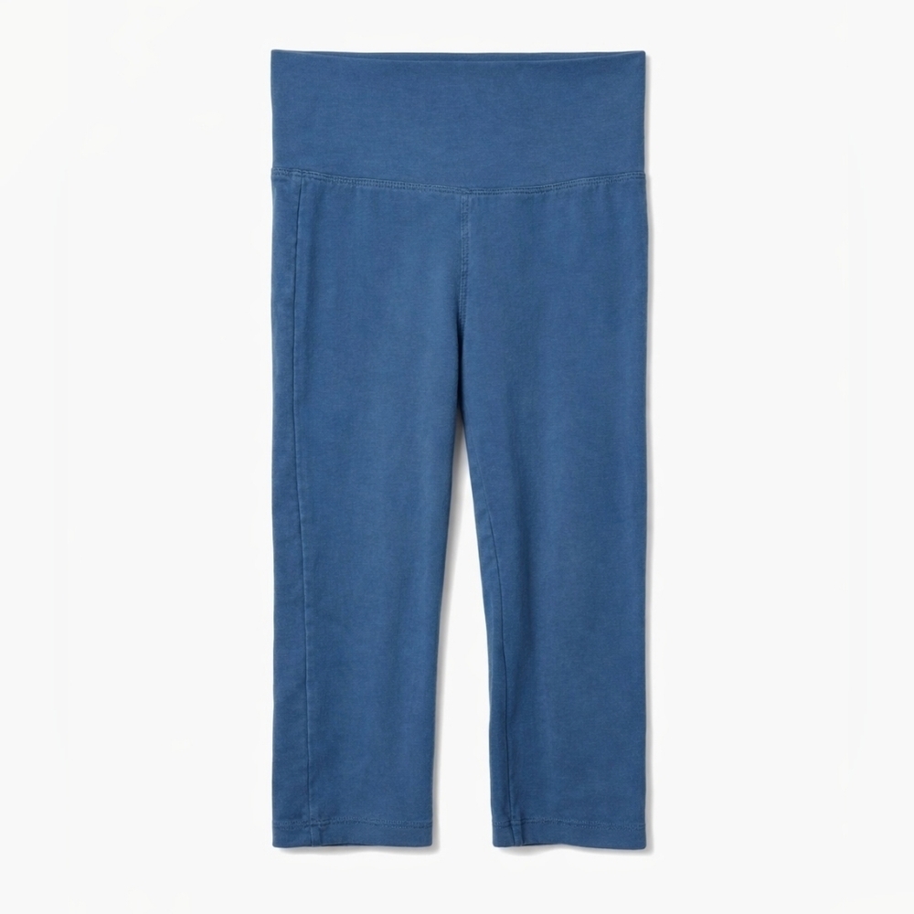 Hanna Andersson Blue Cotton Leggings Girls 4T